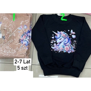 Bluza dziewczęce 2-7 lat