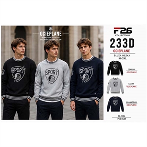 Bluza ocieplana męska M-3XL