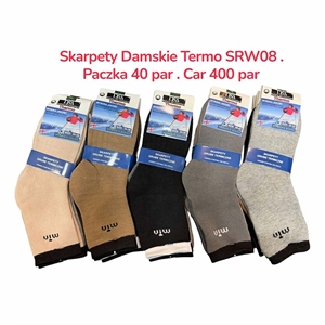 Skarpetki damskie termo  35-38/39-42