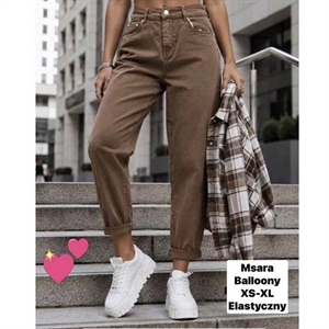 Jeansy balloony Msara  XS-XL