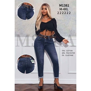 Jeansy damskie Msara  M-4XL