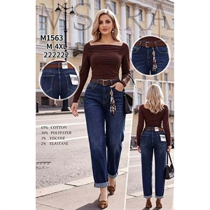 Jeansy damskie Msara  M-4XL