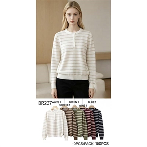 Sweter damski okrągły