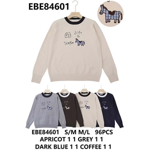 Sweter damski okrągły