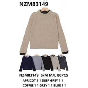 Sweter damski okrągły  S/M-M/L
