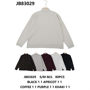 Sweter damski z golfem   S-L
