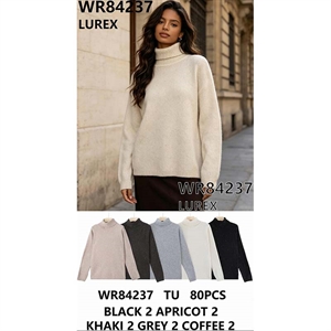 Sweter damski z golfem