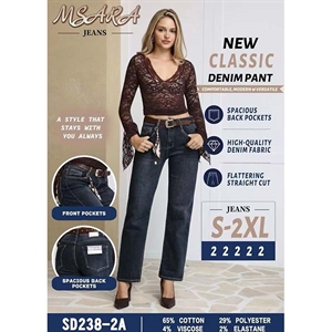 Jeansy damskie  S-2XL