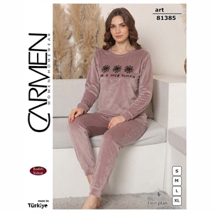 Piżama damska welurowa  S-XL