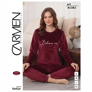 Piżama damska welurowa  S-XL
