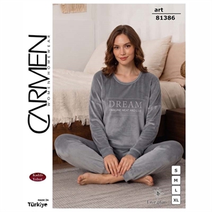 Piżama damska welurowa  S-XL