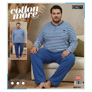 Piżama męska  2XL-4XL
