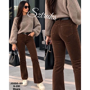 Jeansy damskie Msara  S-2XL