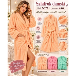 Szlafrok damski M-2XL