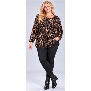Bluzka kimono welur produkt Polski