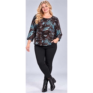 Bluzka kimono welur produkt Polski