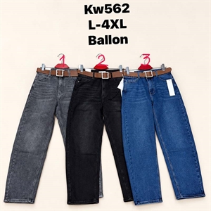 Jeansy balloon  L-4XL