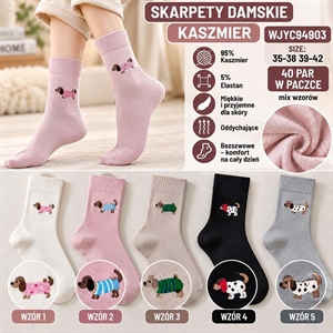Skarpetki damskie  35-38/39-42