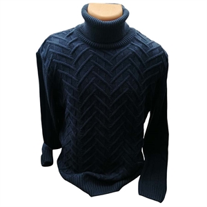 Sweter męski z golfem -produkt Turecki M-2XL