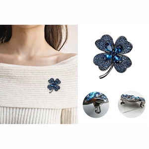 Broszka w kształcie koniczyny  3cm