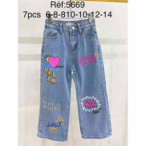 Jeansy dziewczęce  4-14 lat