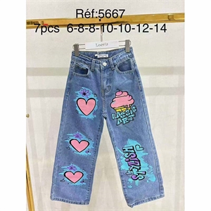 Jeansy dziewczęce  4-14 lat