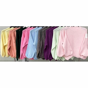 Sweter damski okrągły