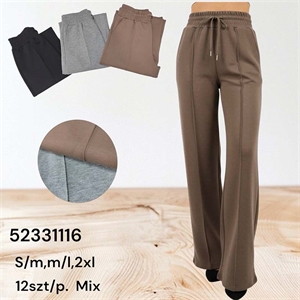Spodnie damskie szerokie nogawki (S-2XL)