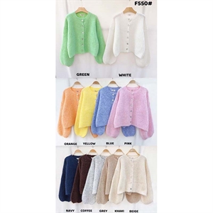 Sweter damski zapinany na guziki