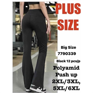 Spodnie dzwony damskie (2XL-6XL)