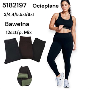 Legginsy ocieplane damskie (3XL-6XL)