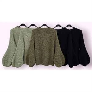 Sweter damski okrągły - Produkt Włoski