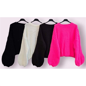 Sweter damski okrągły - Produkt Włoski