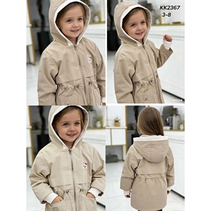 Płaszcz dziewczęcy (3-8)