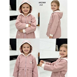 Płaszcz dziewczęcy (3-8)