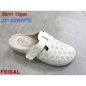 Klapki damskie na koturnie (36-41)