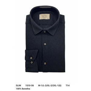 Koszula męsk48rękaw krój slim fit produkt Turecki  M-2XL