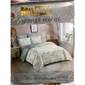 Komplet pościel 100% NIE FARBUJĄCE - 4cz - 200cm x 220cm