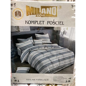 Komplet pościel 100% NIE FARBUJĄCE - 4cz - 200cm x 220cm