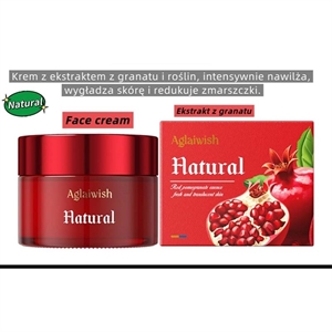 Krem z ekstraktem z granatu i roślin