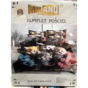 Komplet pościel 100% NIE FARBUJĄCE - 4cz - 200cm x 220cm