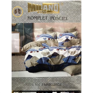 Komplet pościel 100% NIE FARBUJĄCE - 4cz - 200cm x 220cm