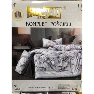 Komplet pościel 100% NIE FARBUJĄCE - 4cz - 200cm x 220cm