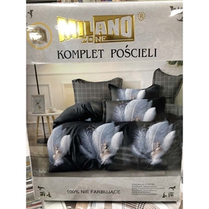 Komplet pościel 100% NIE FARBUJĄCE - 4cz - 200cm x 220cm