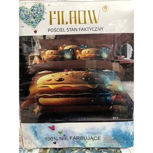 Komplet pościel STAN FAKTYCZNY - 3cz - 160cm x 200cm