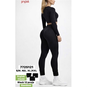 Legginsy cienki prążek  S/M-XL/2XL