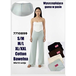 Spodnie szerokie nogawki damskie  S/M-XL/2XL