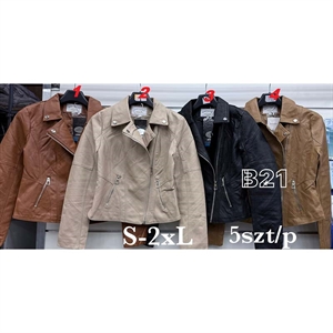 Kurtka skórzana damska  S-2XL