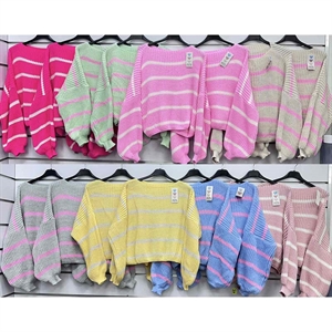 Sweter damski okrągły