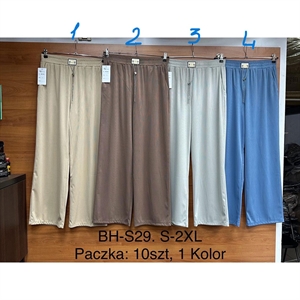 Spodnie szerokie nogawki  S-2XL